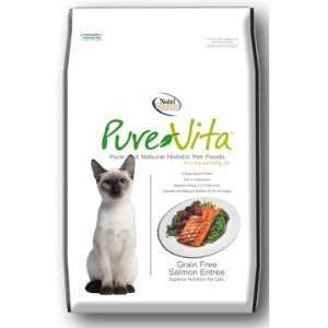  Pure Vita Grain Free Salmon Dry Cat Food 6.6lb Pet 