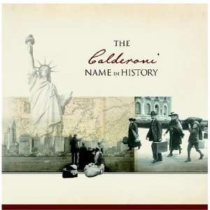  The Calderoni Name in History Ancestry Books