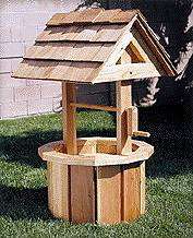 Wishing Well PLANS (48), for yard, garden S  