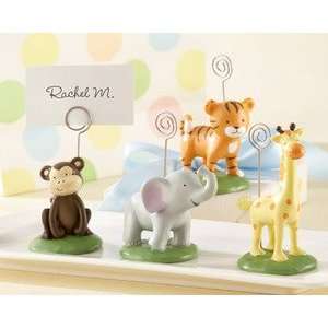 Born To Be Wild Animal Place Card/Photo Holders (Set of 