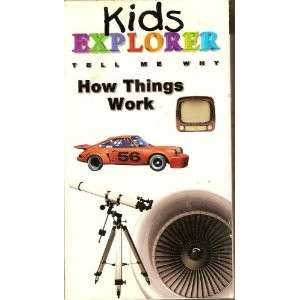 Kids Explorer Tell Me Why How Things Work Education VHS  