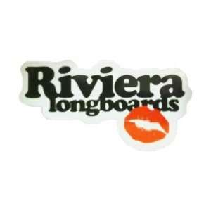  Riviera Sticker Lips Logo 2.7