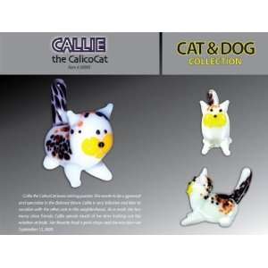  Callie Calico Cat Glass Figurine Toys & Games