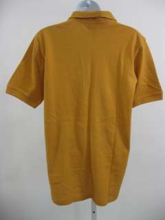 BOGNER Yellow Zip Collar Polo Shirt Sz 10  