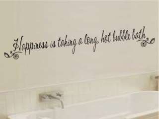 Happiness is taking a Vinyl Wall Lettering Words Sticky  