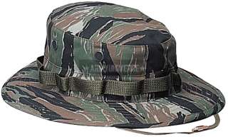 Tiger Stripe Camouflage US Military Boonie Hat  