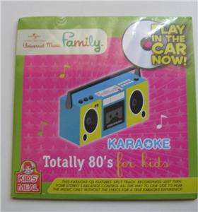 Wendys Karaoke for Kids CD TOTALLY 80s New & Sealed  