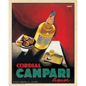  Cordial Campari by Marcello Nizzoli 10x12