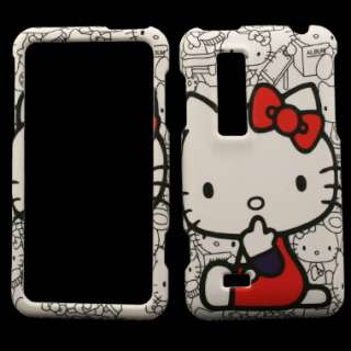   for LG Thrill 4G Hello Kitty Cover Skin Faceplate B Snap on  