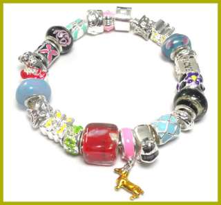 Murano Glass Beads Bracelet SLNO.347  