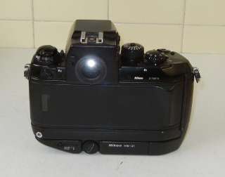 Nikon F4s 35mm SLR Film Camera Body Only excellent w/ MB 21 Hi Speed 