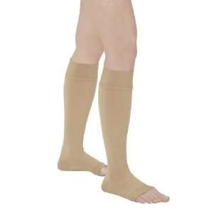 Medi Forte 30 40 mmHg Extra Wide Knee High w/ Beaded Silicone Band 