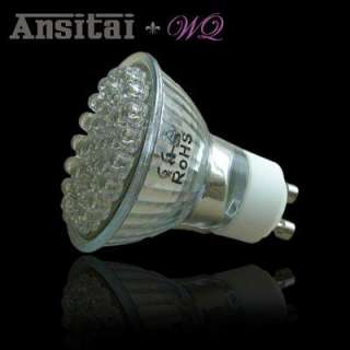 Gu10 Mr16 220V 2W 38 LED White Warm White Down Spot Light Bulb Lamp 