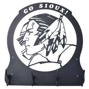  Fighting Sioux Logo Metal Coat Rack