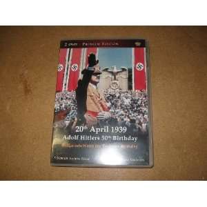  20TH APRIL 1939 ADOLF HITLERS 50TH BIRTHDAY 2 DVD SET 