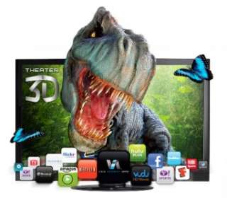   65 Theater 3D Edge Lit Razor 1080p HD LED LCD Internet TV XVT3D650SV