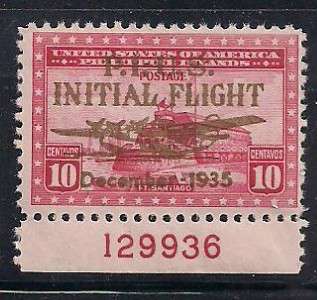 LT 667 PHILIPPINE #C52 AIR MAIL With Plate # MNHOG  