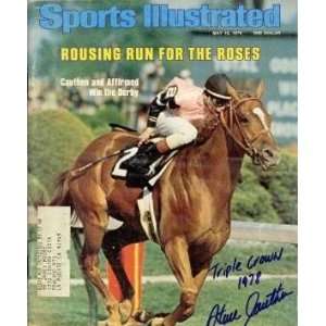  Steve Cauthen autographed Sports Illustrated Magazine 