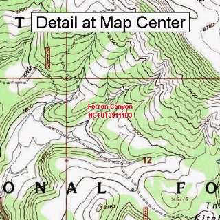   Map   Ferron Canyon, Utah (Folded/Waterproof)