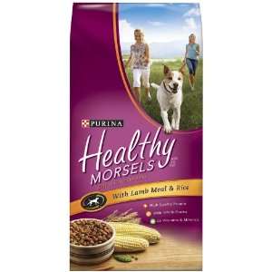 Purina Dog Chow Healthy Morsels Lamb Rice, 8 Pounds  
