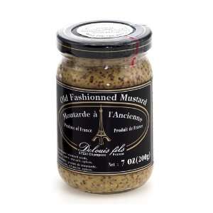 French Old Fashioned Mustard, Whole Grain   7 oz  Grocery 