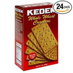 Kedem Crackers, Whole Wheat Crackers Grocery & Gourmet Food
