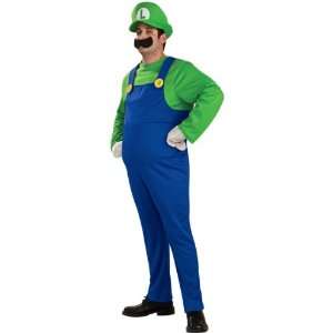  Lets Party By Rubies Costumes Luigi Deluxe Adult Costume 