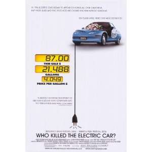  Who Killed the Electric Car?   Movie Poster   27 x 40 