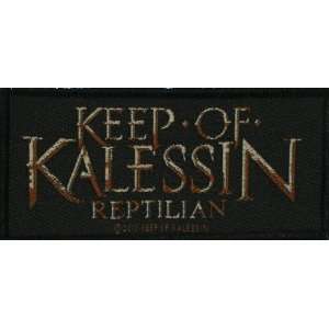  Keep Of Kalessin Reptilian Metal Music Band Woven Patch 