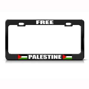  Free Palestine Palestinian Country Metal license plate 