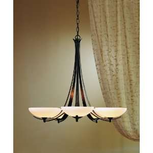   Black Aegis 5 Light Up Lighting Chandelier from the Aegis Collection