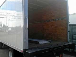 2007 ISUZU NPR 14FT BOX TRUCK liftgate trailer hitch 69k MI gmc fuso 