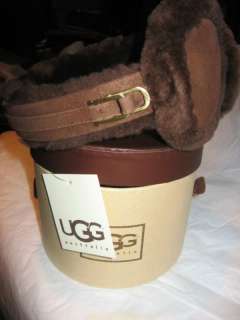 UGG® Australia Earmuffs Shearling Double U,Chocolate  