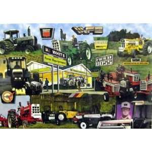  White Heritage Tractor Puzzle Toys & Games