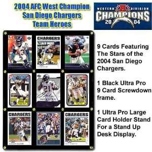  Various Brands 2004 AFC West Champion San Diego Chargers 