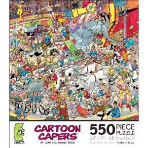  Cartoon Capers   Circus Toys & Games