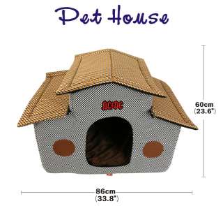 indoor dog pet house tent puppy carrier bed  