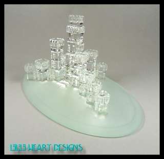 WINTER CARNIVAL CASTLE MADE WITH SWAROVSKI CRYSTAL RETIRED  