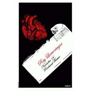  Ray Lamontagne Portland 2006 Concert Poster STILES