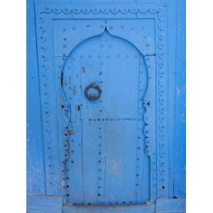  Door, Chefchaoue (Chaouen) (Chechaouen), Rif Region, Morocco, Africa 