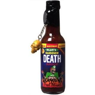   death sauce with ginseng and skull key chain 5 oz by blair s buy new