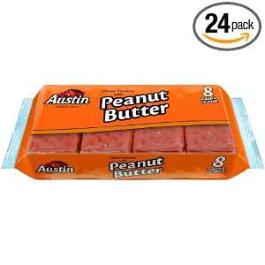   Pack Cheese and Peanut Butter Crackers, 7.4000 Ounce (Pack of 24
