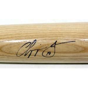  Chipper Jones Signed Autographed Baseball Bat Psa/dna 