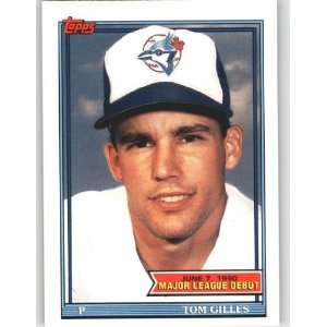  1991 Topps Debut 90 #54 Tom Gilles   Toronto Blue Jays (MLB Debut 
