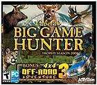 cabela s big game hunter 2006 with 4x4 off road adventure pc brand new 