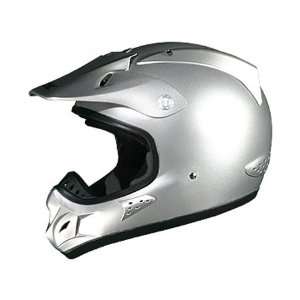  AFX FX 35 Solid Full Face Helmet Small  Silver 