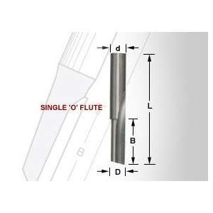  Amana   AMA43514   1/4 Single O Flute   Solid Carbide