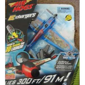  Air Hogs E chargers Blue Plane Toys & Games
