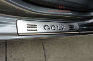 scuff plate Door sill For VW golf 6 MK6 5door 09 2010  