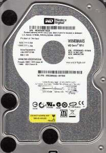 Western Digital WD5000AAKS 00TMA0 500Gb SATA dcm HHRCNV2CHB  